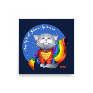 Pride Super Cat Poster