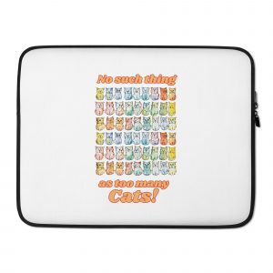 No such thing as too many cats Laptop Sleeve