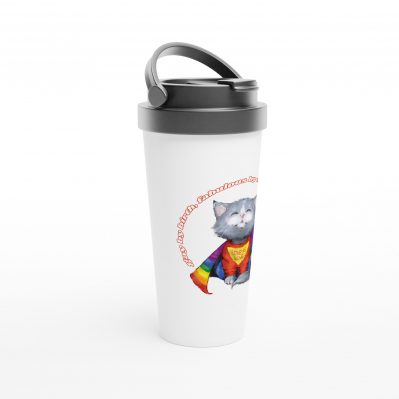 Super Cat Pride Travel Mug