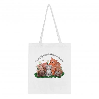Every life should have nine cats Tote Bag