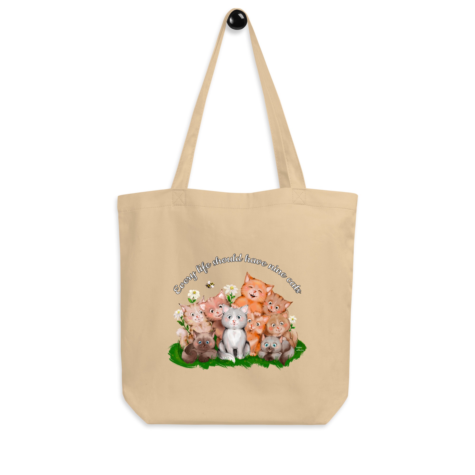 Every life should have nine cats Eco Tote Bag