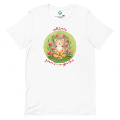 Cultivate your inner garden cotton t-shirt