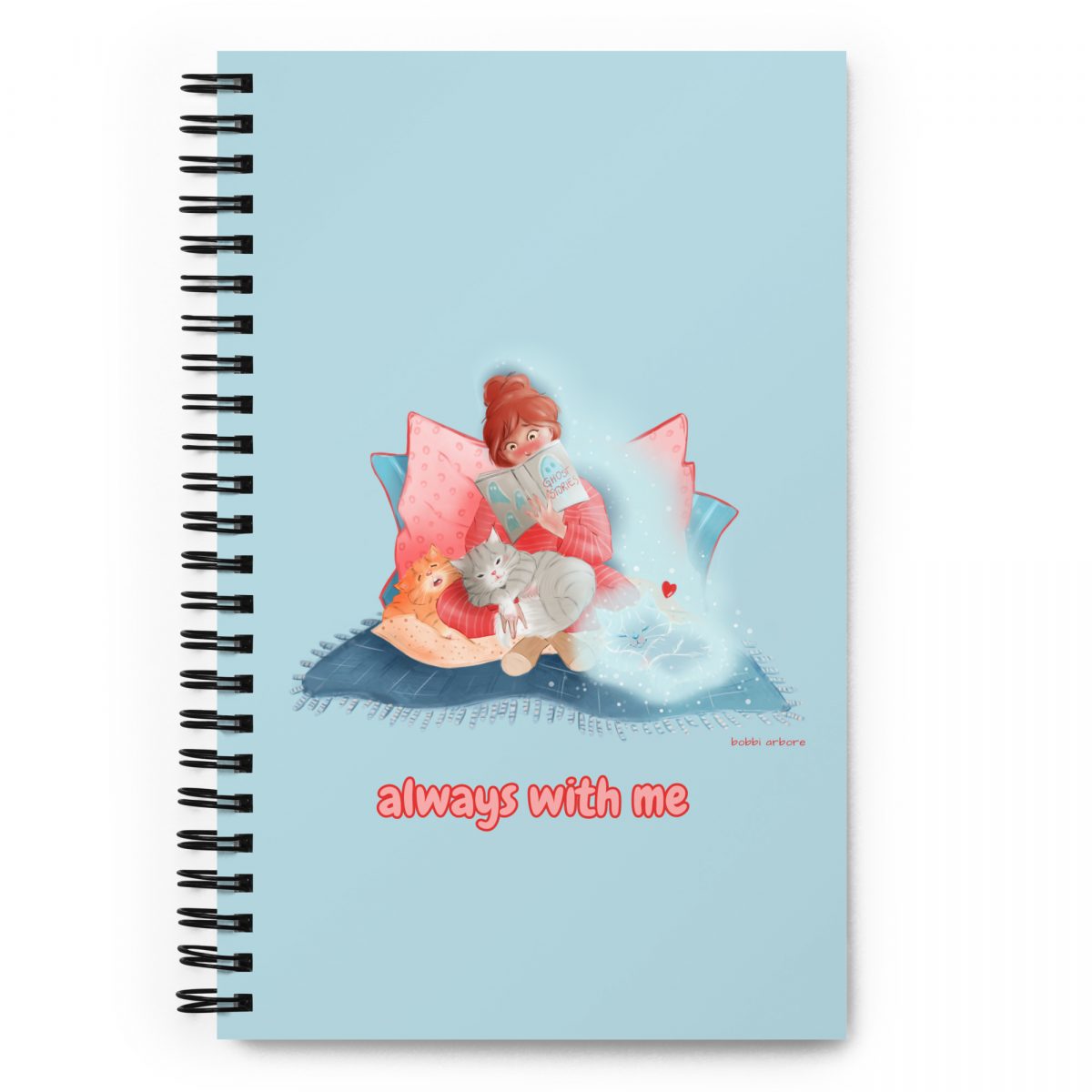 ghost kitty notebook