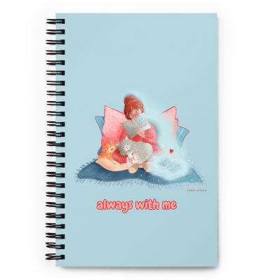 ghost kitty notebook