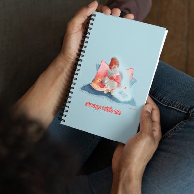 Always with me – ghost kitty notebook
