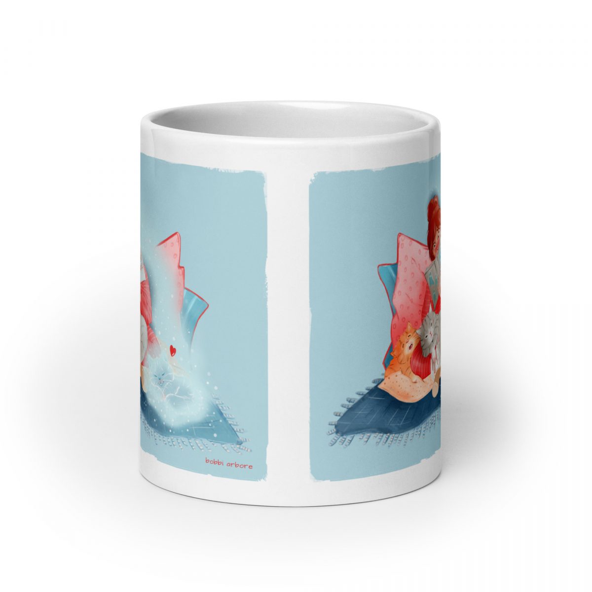 Always with me - ghost kitty Mug - Image 6
