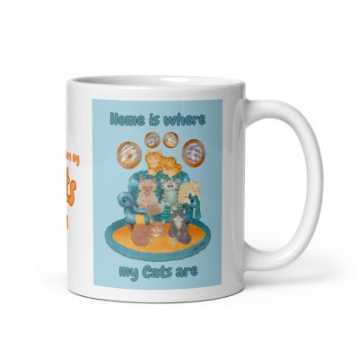 Home is Where My Cats Are: A Mug for the Soul