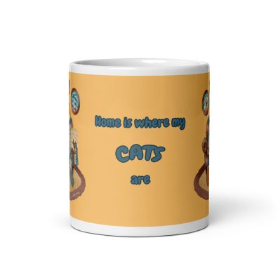 Home is Where My Cats Are Mug